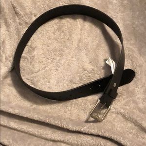 Banana Republic black leather belt